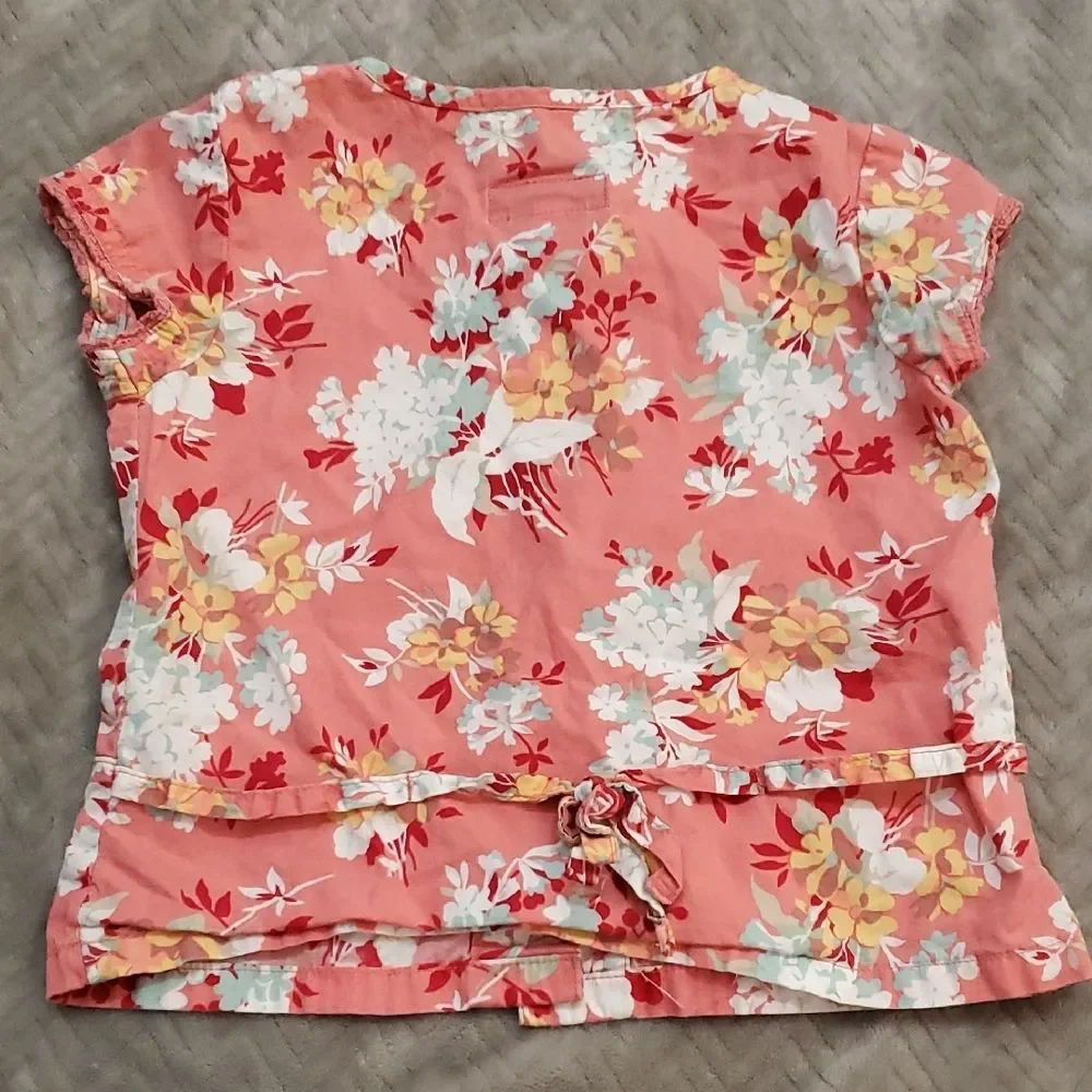 OshKosh B'gosh Floral Button-Up Shirt Baby 12 Months